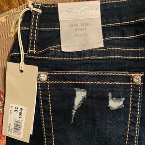 Brand new with Tags Heaven style Miss Me Jeans size 31 length 34